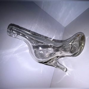 Glass Slipper/HighHeel Soap Dispenser